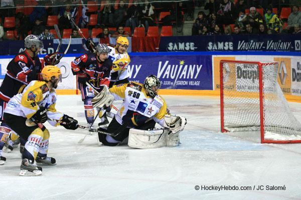 Photo hockey Ligue Magnus - Ligue Magnus : 14me journe : Grenoble  vs Strasbourg  - Logique respecte 