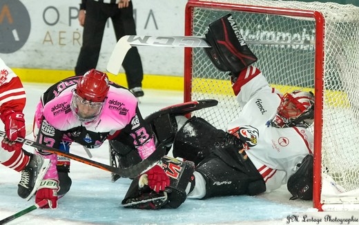 Photo hockey Ligue Magnus - Ligue Magnus : 15me journe : Anglet vs Nice - Anglet manque les 3 points face  Nice