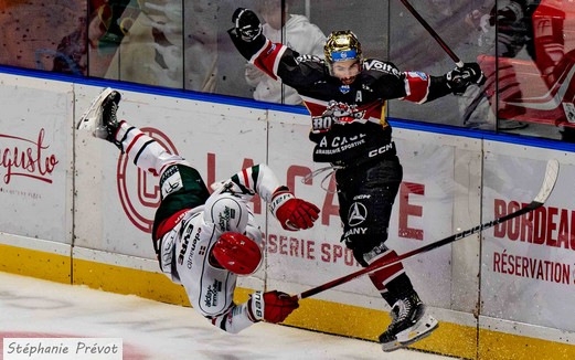 Photo hockey Ligue Magnus - Ligue Magnus : 15me journe : Bordeaux vs Anglet - Bordeaux vs Anglet - Dfaite en prolongation !