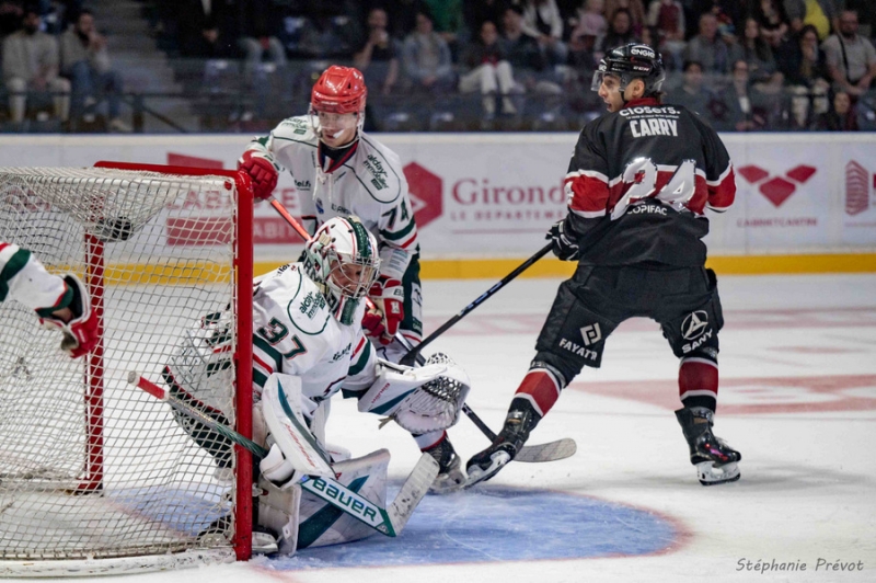 Photo hockey Ligue Magnus - Ligue Magnus : 15me journe : Bordeaux vs Anglet - Bordeaux vs Anglet - Dfaite en prolongation !