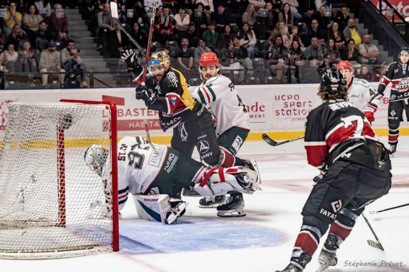 Photo hockey Ligue Magnus - Ligue Magnus : 15me journe : Bordeaux vs Anglet - Bordeaux vs Anglet - Dfaite en prolongation !