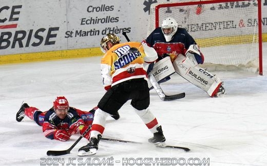 Photo hockey Ligue Magnus - Ligue Magnus : 15me journe : Grenoble  vs Chamonix  - Un blanchissage en attendant lEurope