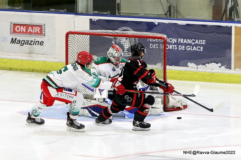 Photo hockey Ligue Magnus - Ligue Magnus : 15me journe : Nice vs Anglet - LHormadi termine bien avant la trve