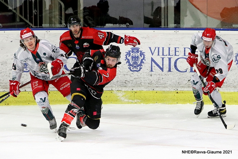 Photo hockey Ligue Magnus - Ligue Magnus : 15me journe : Nice vs Cergy-Pontoise - Victoire de Cergy  Nice