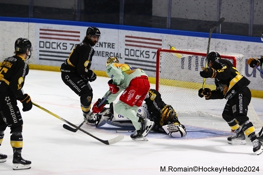 Photo hockey Ligue Magnus - Ligue Magnus : 15me journe : Rouen vs Cergy-Pontoise - Rouen rechute  domicile.