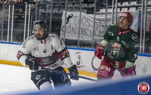 Photo hockey Ligue Magnus - Ligue Magnus : 16me journe : Cergy-Pontoise vs Bordeaux - Bordeaux plus fort que Cergy