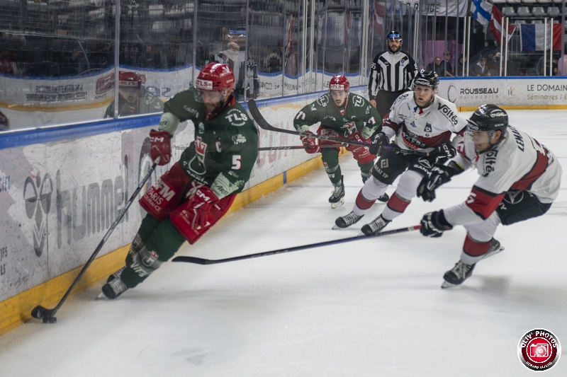 Photo hockey Ligue Magnus - Ligue Magnus : 16me journe : Cergy-Pontoise vs Bordeaux - Bordeaux plus fort que Cergy