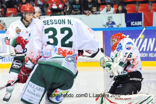 Photo hockey Ligue Magnus - Ligue Magnus : 16me journe : Grenoble  vs Mont-Blanc - Grenoble: ce fut dur!