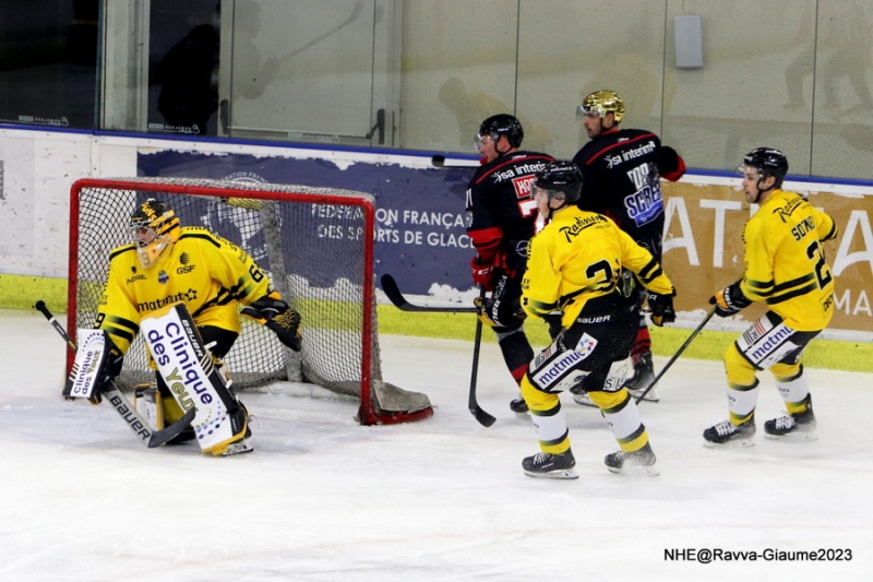 Photo hockey Ligue Magnus - Ligue Magnus : 16me journe : Nice vs Rouen - Sans surprise !