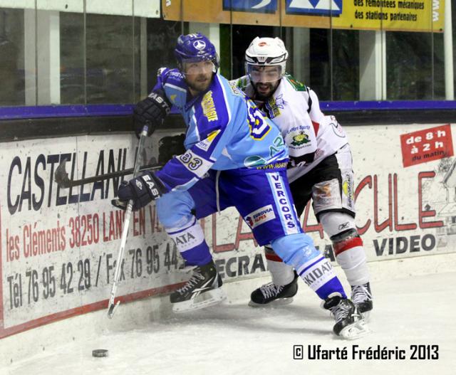 Photo hockey Ligue Magnus - Ligue Magnus : 17me journe  : Villard-de-Lans vs Brianon  - Villard applique sa recette