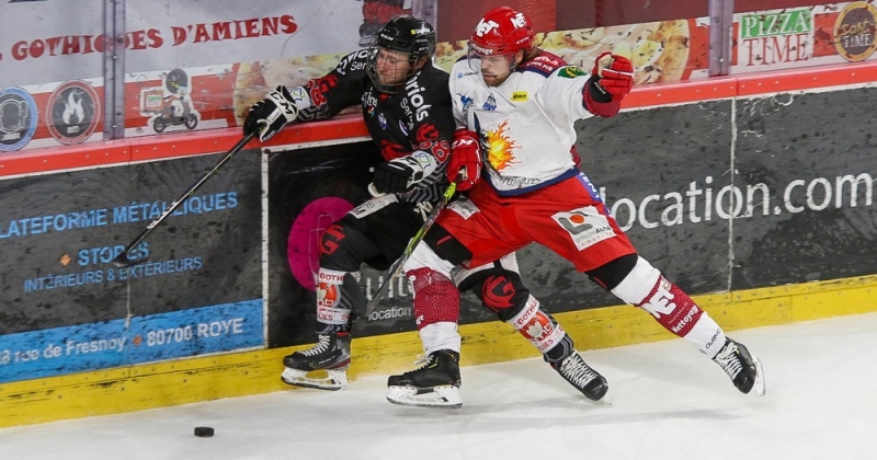 Photo hockey Ligue Magnus - Ligue Magnus : 17me journe : Amiens  vs Grenoble  - Amiens nest pas pass loin