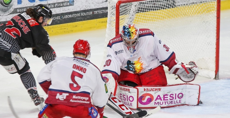 Photo hockey Ligue Magnus - Ligue Magnus : 17me journe : Amiens  vs Grenoble  - Amiens nest pas pass loin