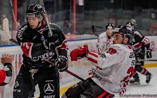 Photo hockey Ligue Magnus - Ligue Magnus : 17me journe : Bordeaux vs Nice - Victoire des Boxers en prolongation