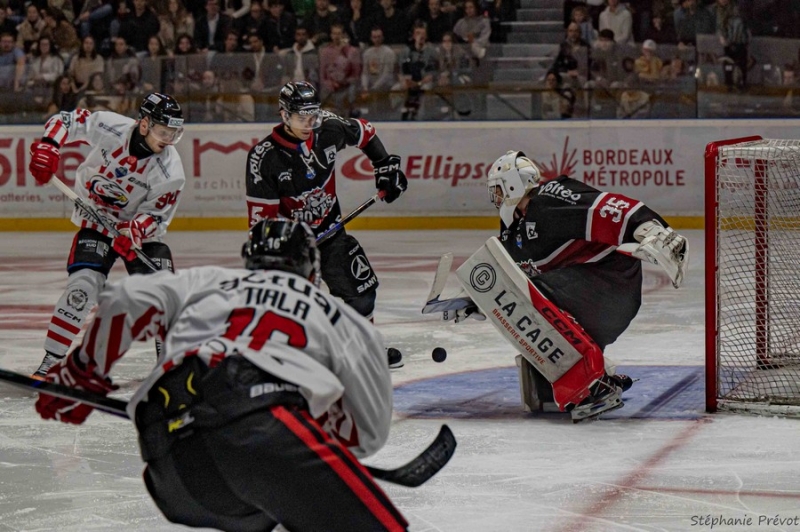 Photo hockey Ligue Magnus - Ligue Magnus : 17me journe : Bordeaux vs Nice - Victoire des Boxers en prolongation