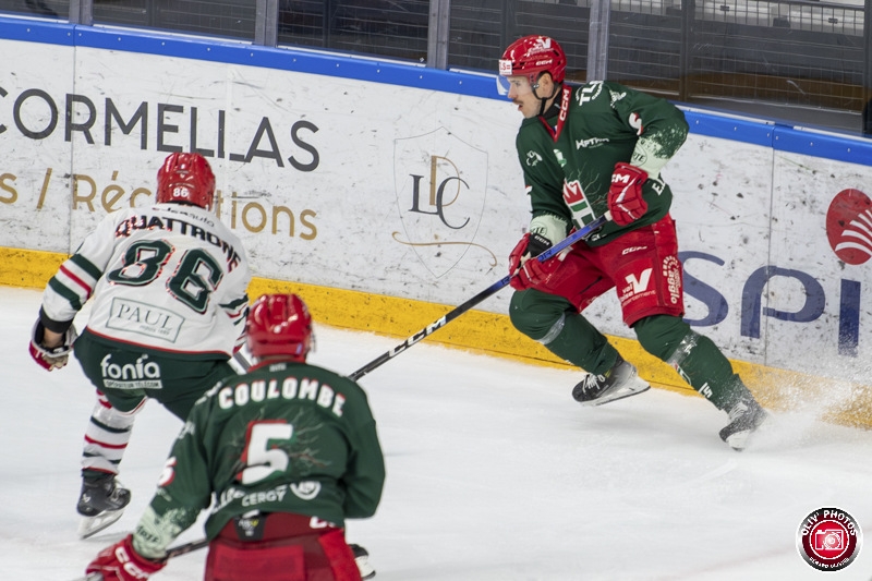 Photo hockey Ligue Magnus - Ligue Magnus : 17me journe : Cergy-Pontoise vs Anglet - Premier blanchissage pour Cergy face  Anglet