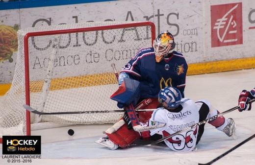 Photo hockey Ligue Magnus - Ligue Magnus : 18me journe : Grenoble  vs Brianon  - Grenoble exorcise le Diable Rouge !