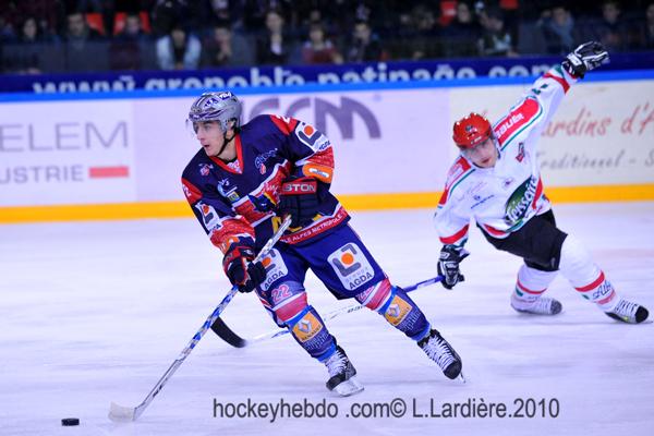 Photo hockey Ligue Magnus - Ligue Magnus : 18me journe : Grenoble  vs Mont-Blanc - Service minimum  Grenoble