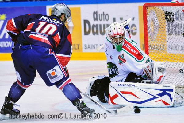 Photo hockey Ligue Magnus - Ligue Magnus : 18me journe : Grenoble  vs Mont-Blanc - Service minimum  Grenoble