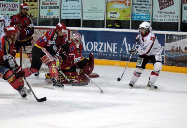 Photo hockey Ligue Magnus - Ligue Magnus : 18me journe : Morzine-Avoriaz vs Brianon  - Morzine-Avoriaz / Brianon