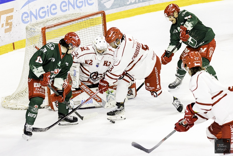 Photo hockey Ligue Magnus - Ligue Magnus : 19me journe : Cergy-Pontoise vs Brianon  - Brianon fait trembler Cergy