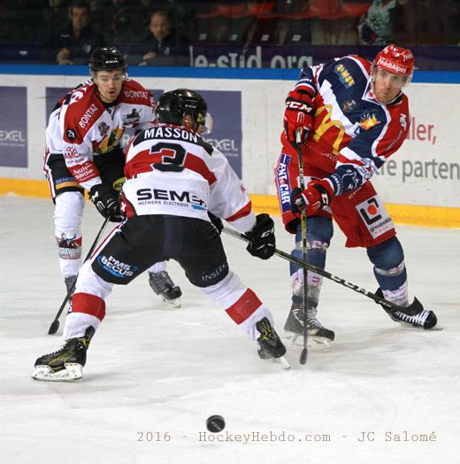 Photo hockey Ligue Magnus - Ligue Magnus : 19me journe : Grenoble  vs Chamonix / Morzine - Grenoble fait le job !