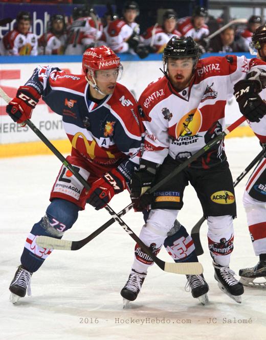 Photo hockey Ligue Magnus - Ligue Magnus : 19me journe : Grenoble  vs Chamonix / Morzine - Grenoble fait le job !