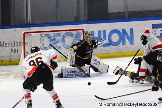 Photo hockey Ligue Magnus - Ligue Magnus : 19me journe : Rouen vs Chamonix  - Les dragons largement rcompenss.