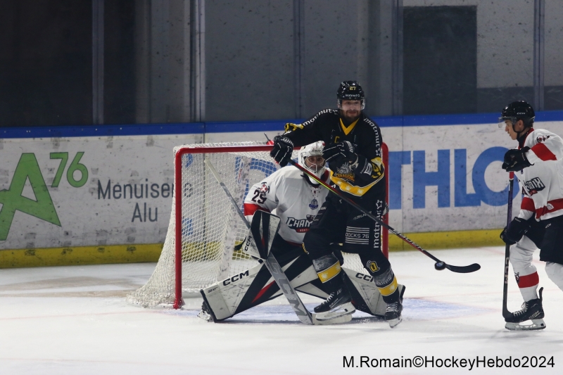 Photo hockey Ligue Magnus - Ligue Magnus : 19me journe : Rouen vs Chamonix  - Les dragons largement rcompenss.