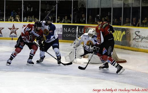 Photo hockey Ligue Magnus - Ligue Magnus : 1re journe  : Mulhouse vs Chamonix  - Reportage photos de la rencontre