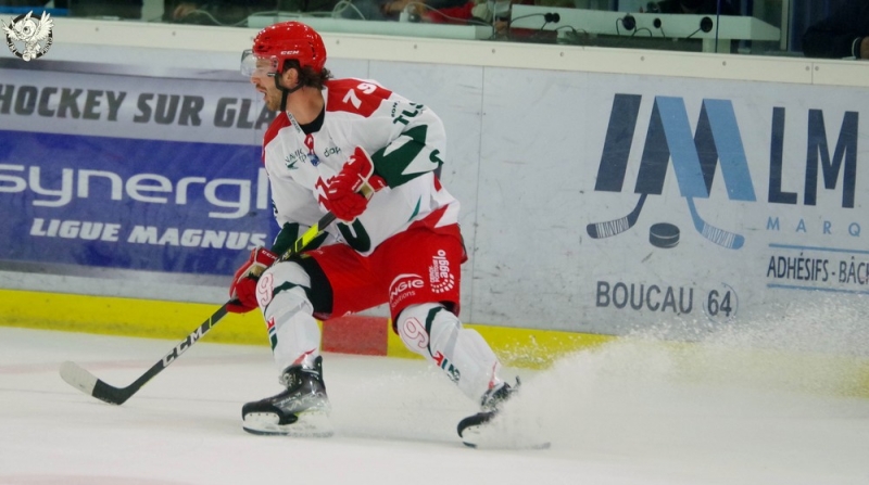 Photo hockey Ligue Magnus - Ligue Magnus : 1re journe : Anglet vs Cergy-Pontoise - Quand la bataille des Verts, Blancs, Rouges dbute