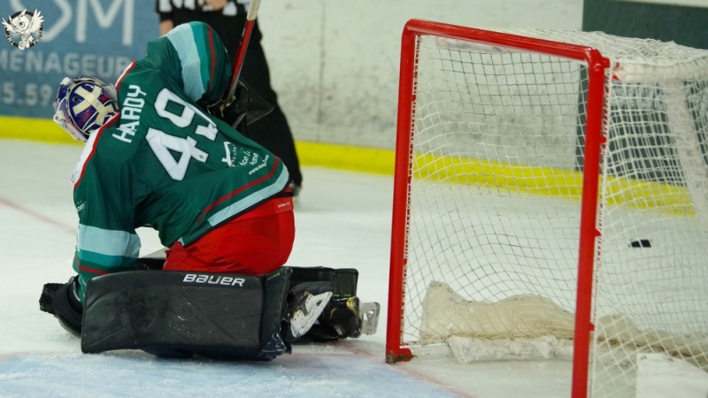 Photo hockey Ligue Magnus - Ligue Magnus : 1re journe : Anglet vs Cergy-Pontoise - Quand la bataille des Verts, Blancs, Rouges dbute