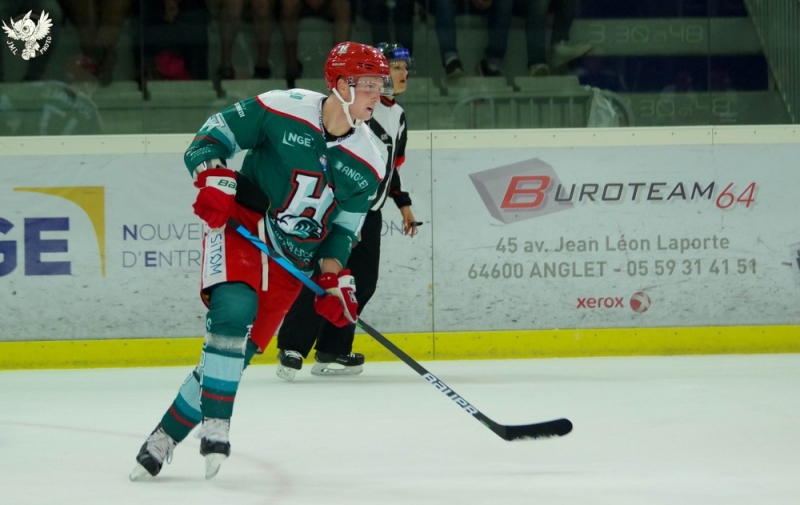 Photo hockey Ligue Magnus - Ligue Magnus : 1re journe : Anglet vs Cergy-Pontoise - Quand la bataille des Verts, Blancs, Rouges dbute