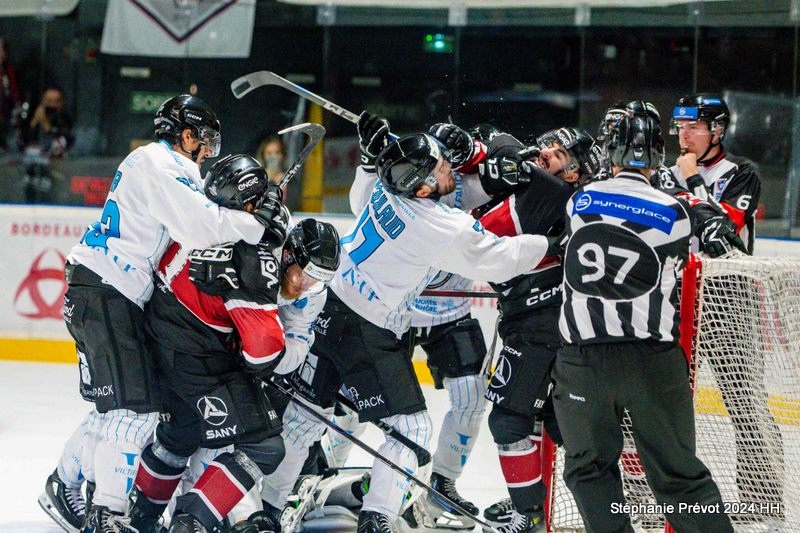 Photo hockey Ligue Magnus - Ligue Magnus : 1re journe : Bordeaux vs Marseille - Bordeaux s