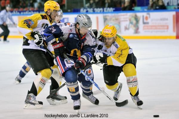 Photo hockey Ligue Magnus - Ligue Magnus : 1re journe : Grenoble  vs Strasbourg  - Une bonne toile strasbourgeoise