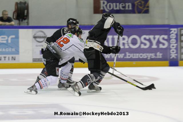 Photo hockey Ligue Magnus - Ligue Magnus : 1re journe : Rouen vs Amiens  - Rouen au bout du suspense.