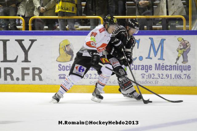 Photo hockey Ligue Magnus - Ligue Magnus : 1re journe : Rouen vs Amiens  - Rouen au bout du suspense.