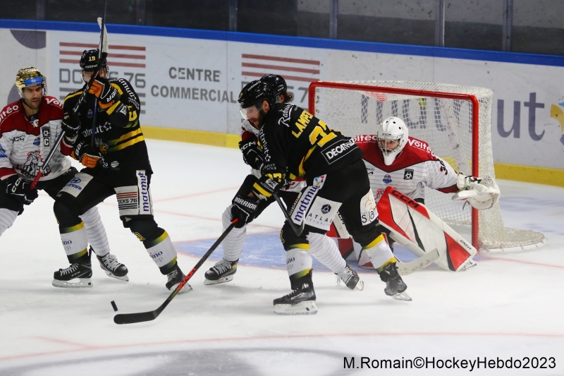 Photo hockey Ligue Magnus - Ligue Magnus : 1ere journe : Rouen vs Bordeaux - Les Dragons de Rouen tout en maitrise!