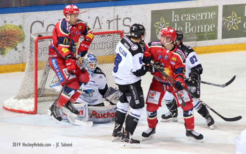 Photo hockey Ligue Magnus - Ligue Magnus : 20me journe : Grenoble  vs Gap  - Deux recrues et une dfaite !