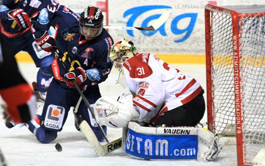 Photo hockey Ligue Magnus - Ligue Magnus : 20me journe : Grenoble  vs Morzine-Avoriaz - Grenoble victime du commando pingouin