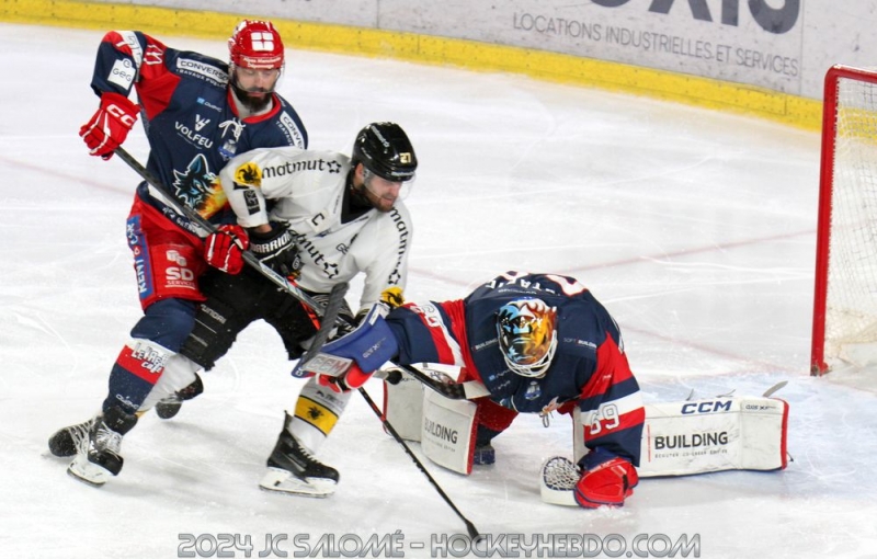 Photo hockey Ligue Magnus - Ligue Magnus : 20me journe : Grenoble  vs Rouen - Grenoble matrise Rouen et reste leader !