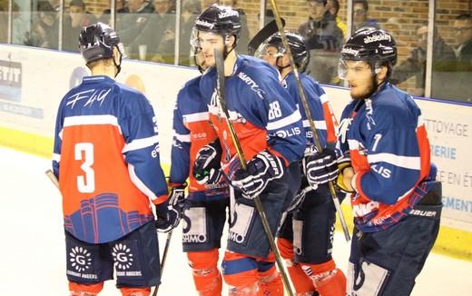 Photo hockey Ligue Magnus - Ligue Magnus : 21me journe : Angers  vs Chamonix / Morzine - Les Ducs aux tirs au but !