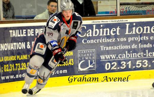 Photo hockey Ligue Magnus - Ligue Magnus : 21me journe : Caen  vs Grenoble  - Les Drakkars mettent le feu aux Brleurs