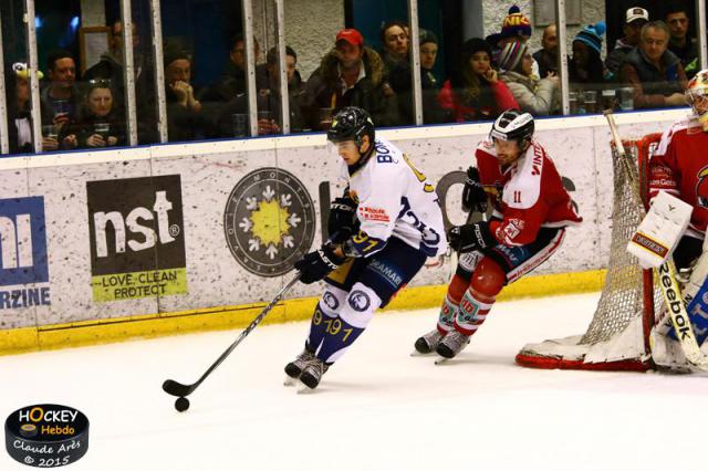 Photo hockey Ligue Magnus - Ligue Magnus : 21me journe : Morzine-Avoriaz vs Chamonix  - Les Chamois au finish