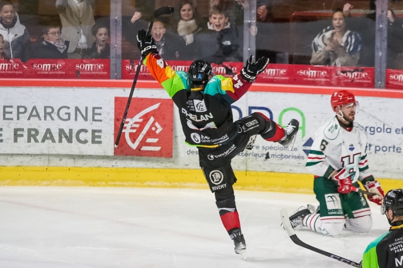 Photo hockey Ligue Magnus - Ligue Magnus : 22me journe : Amiens  vs Anglet - Victoire d