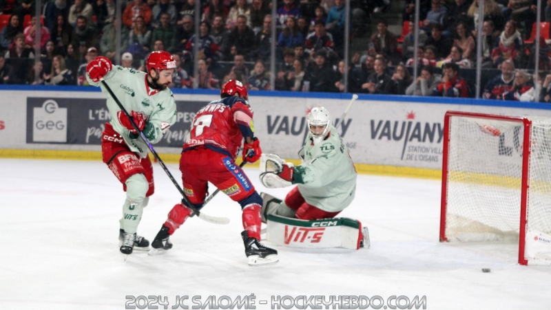 Photo hockey Ligue Magnus - Ligue Magnus : 22me journe : Grenoble  vs Cergy-Pontoise - Les grenoblois chahuts mais vainqueurs