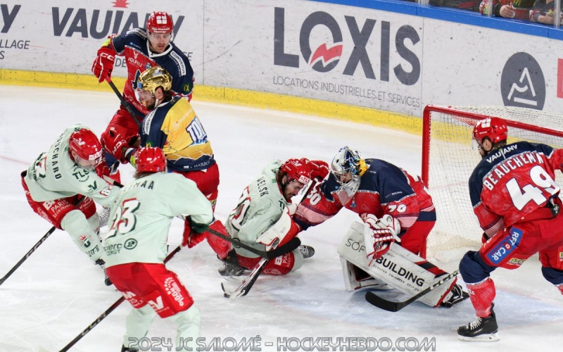 Photo hockey Ligue Magnus - Ligue Magnus : 22me journe : Grenoble  vs Cergy-Pontoise - Les grenoblois chahuts mais vainqueurs