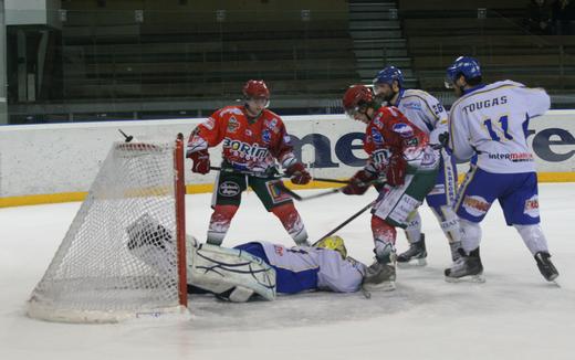 Photo hockey Ligue Magnus - Ligue Magnus : 22me journe : Mont-Blanc vs Villard-de-Lans - Mont-Blanc mconnaissable