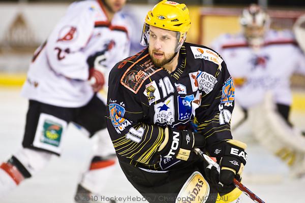 Photo hockey Ligue Magnus - Ligue Magnus : 22me journe : Strasbourg  vs Brianon  - Le leader butte sur Hiadlovsky