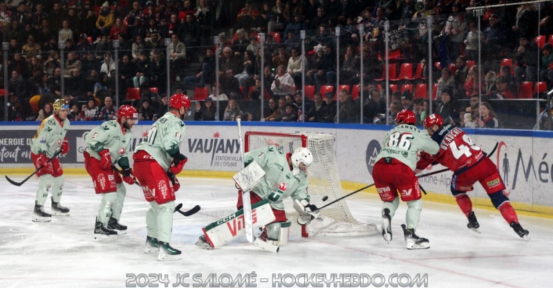 Photo hockey Ligue Magnus - Ligue Magnus : 23me journe : Grenoble  vs Cergy-Pontoise - Et de 12 pour Grenoble ! 