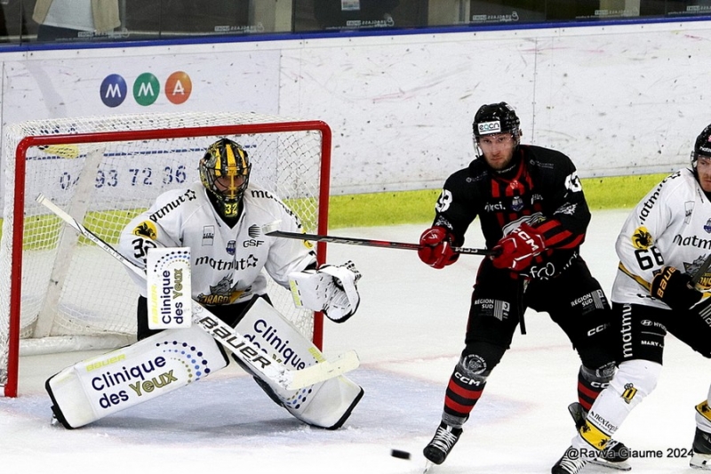 Photo hockey Ligue Magnus - Ligue Magnus : 23me journe : Nice vs Rouen - Victoire de Nice face   Rouen